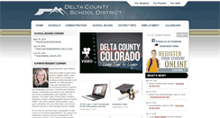 Desktop Screenshot of deltaschools.com